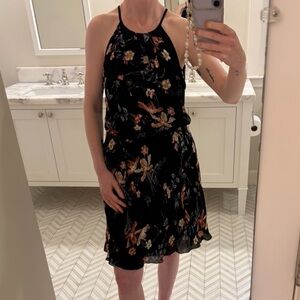 Joie floral silk dress